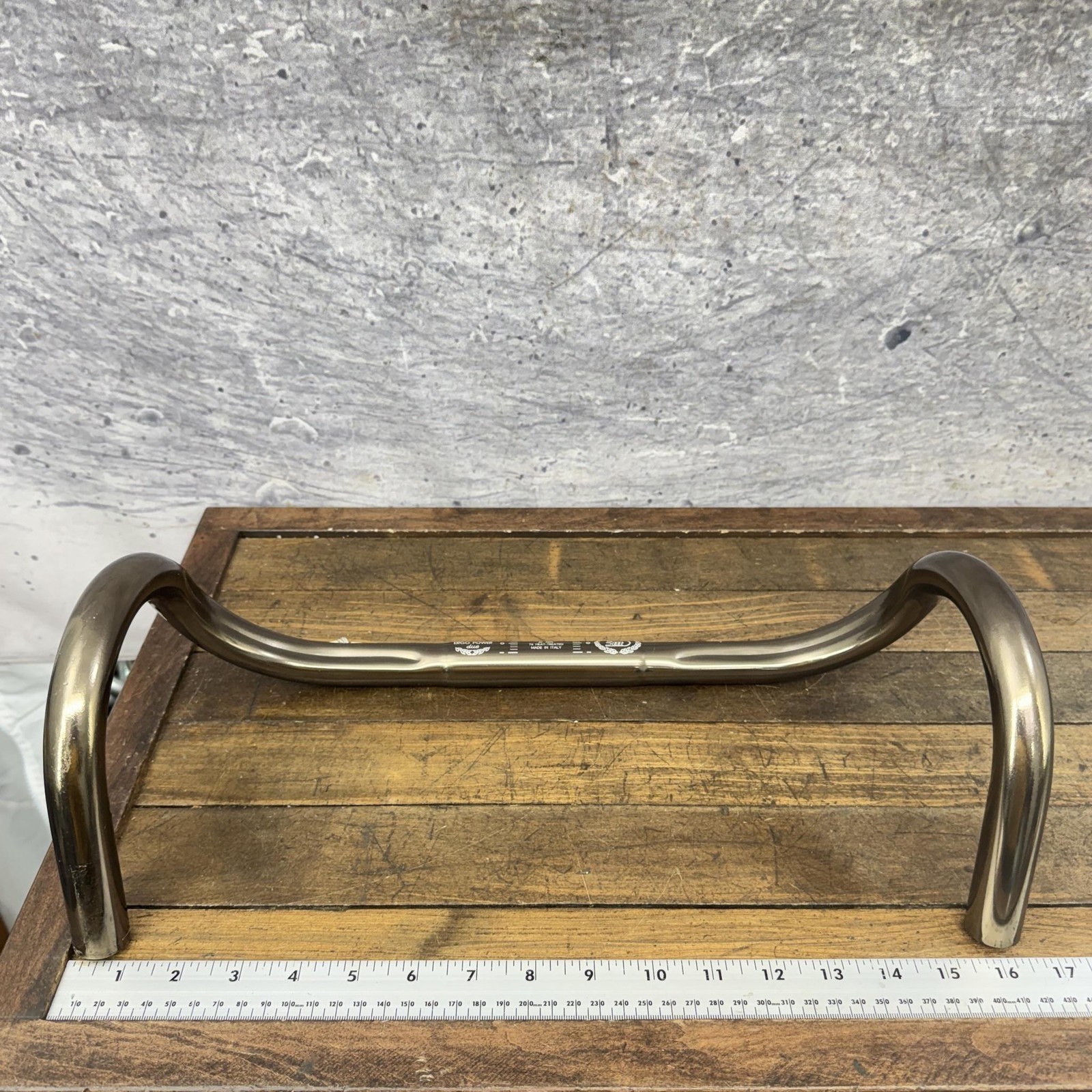 Vintage 3TTT Ergo Power Due Drop Handlebar 26.0 mm Clamp 40cm Road Bar Italy 26