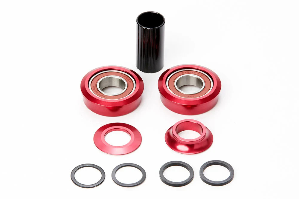 THEORY BMX AMERICAN BOTTOM BRACKET KIT SEALED BEARINGS OLD SCHOOL – RED