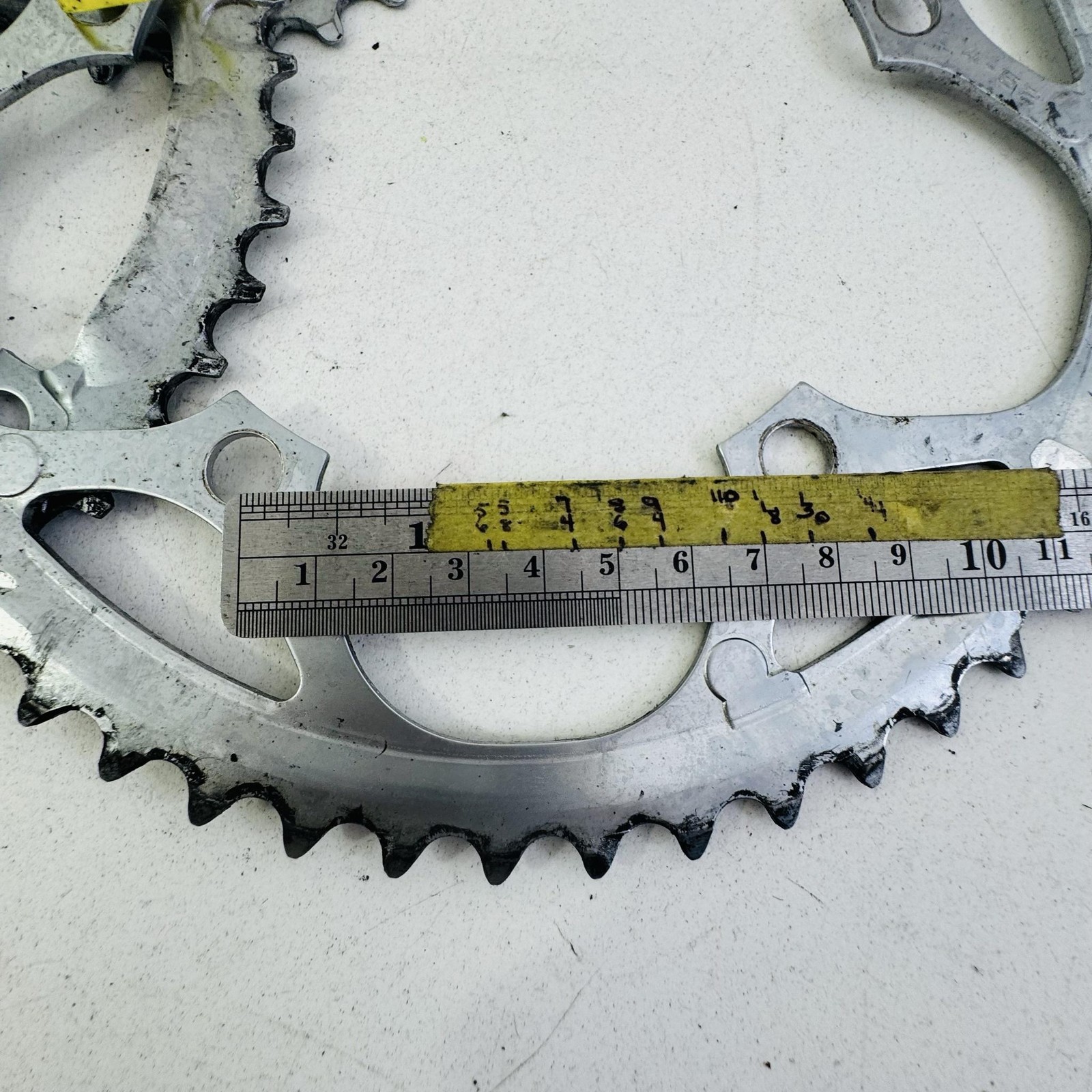Vintage Shimano SG 52/42/30T Chainring Set 5-Bolt Silver 8/9 Speed Road Bike A83