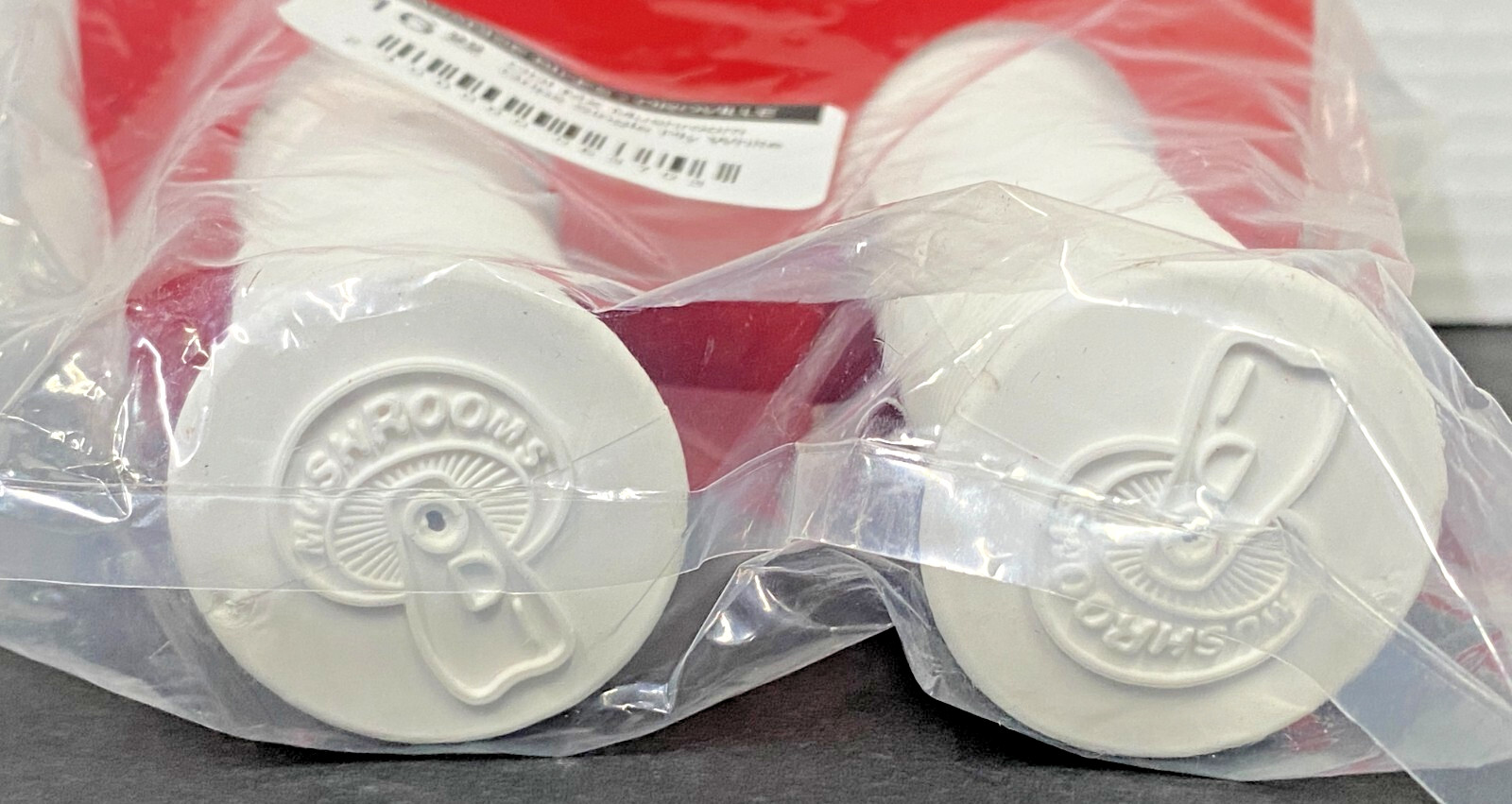 Brand New – Odi Mushroom BMX Handlegrips Grips Single Ply White Made In USA