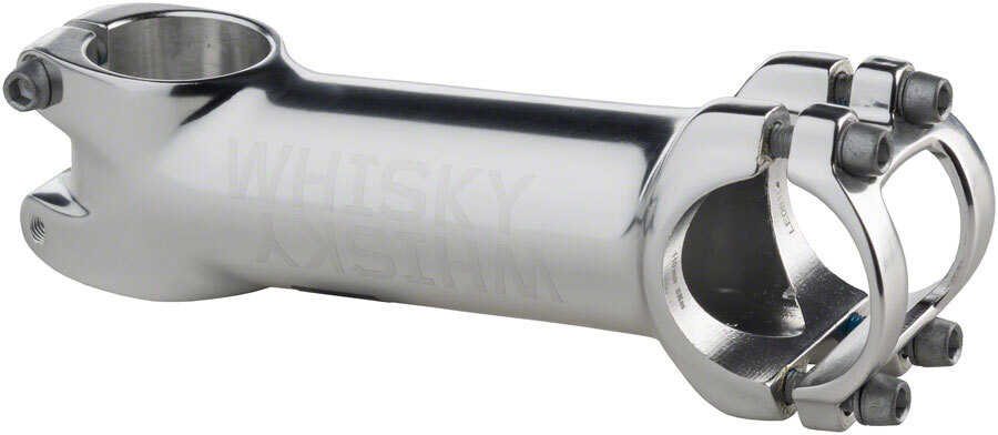 WHISKY No.7 Stem 110mm Clamp 31.8 +/-6 degree Steerer 1 1/8 in Silver Aluminum