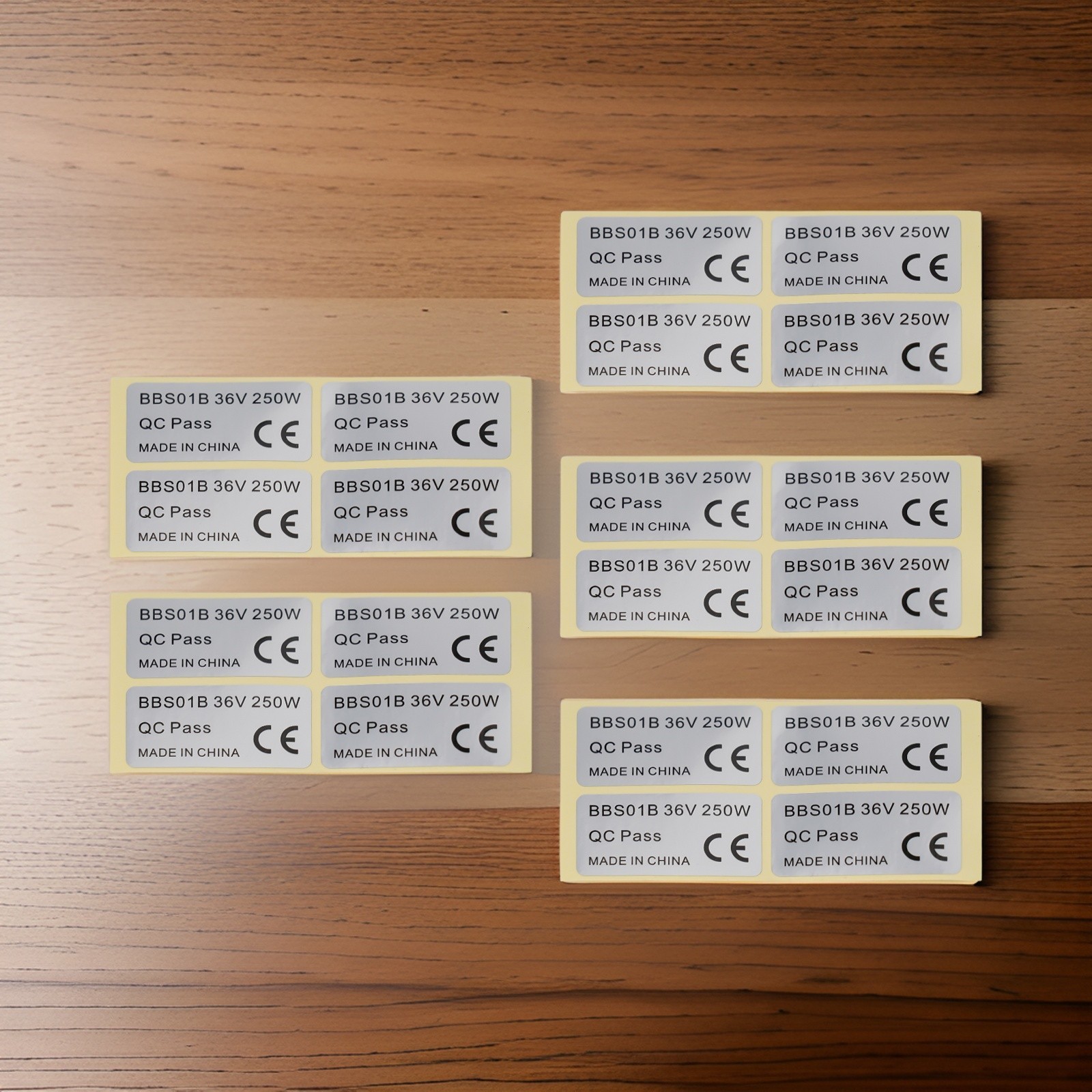 Sticker 36V 250W 45x23mm 48V 750W01/BBSHD Components High Quality