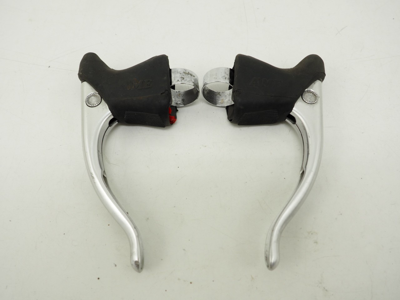 Campagnolo Nuovo Record Road Brake Lever Pair Set Non-Aero Black/Silver