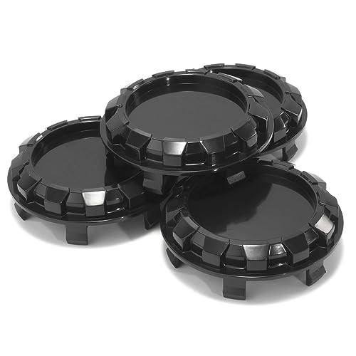 83mm(3.27in)/76mm(2.99in) Wheel Center Hub Caps for 2007-2013 Glossy Black