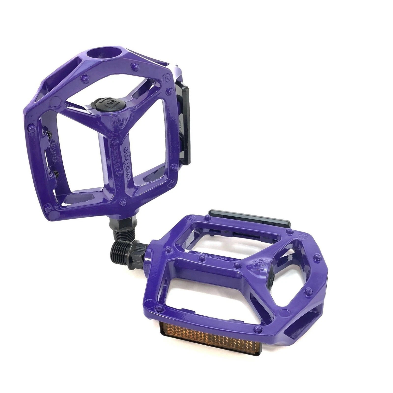 WELLGO MG-3 Fixed Pin Bike 9/16” Pedals for MTB BMX DH Platform Black Red Blue