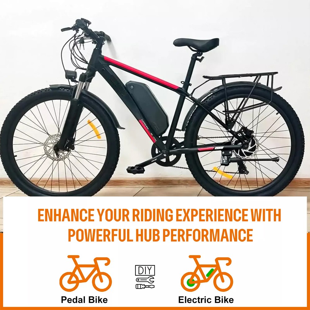 Bafang Rear Hub Wheel Motor 26″ 27.5″ 700C 48V 500W Electric Bike V-Brake Drive
