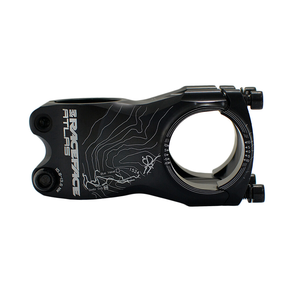RaceFace Atlas MTB Downhill Bike Bicycle Stem 31.8x50mm +/- 0 degree Black