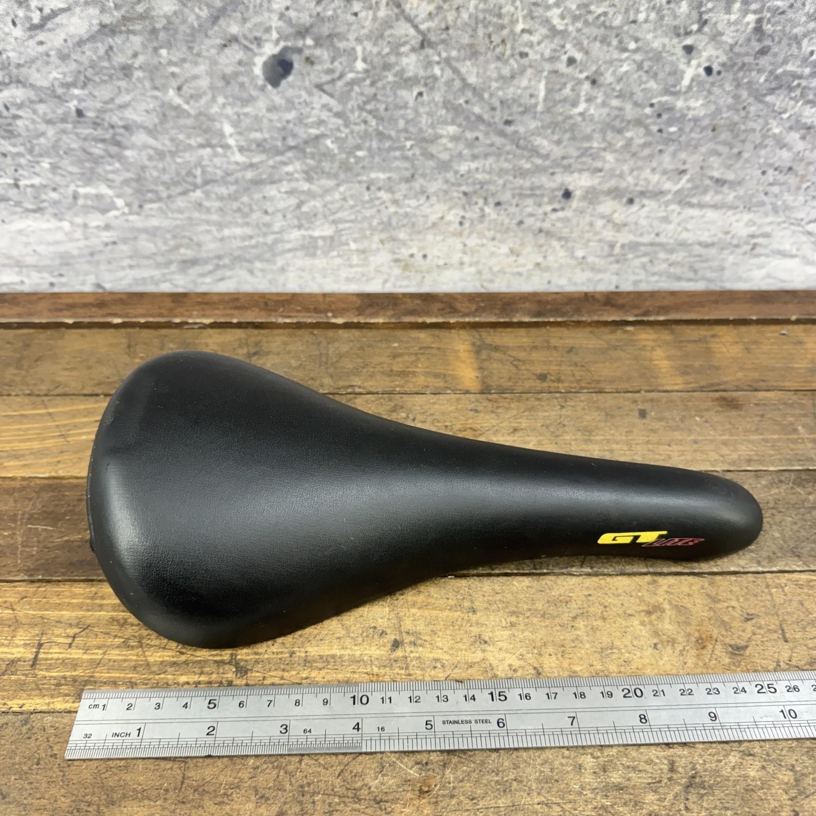 GT Lite Seat Bicycle 90s MTB Saddle GT-8 Black Racing 245g Bike Cut