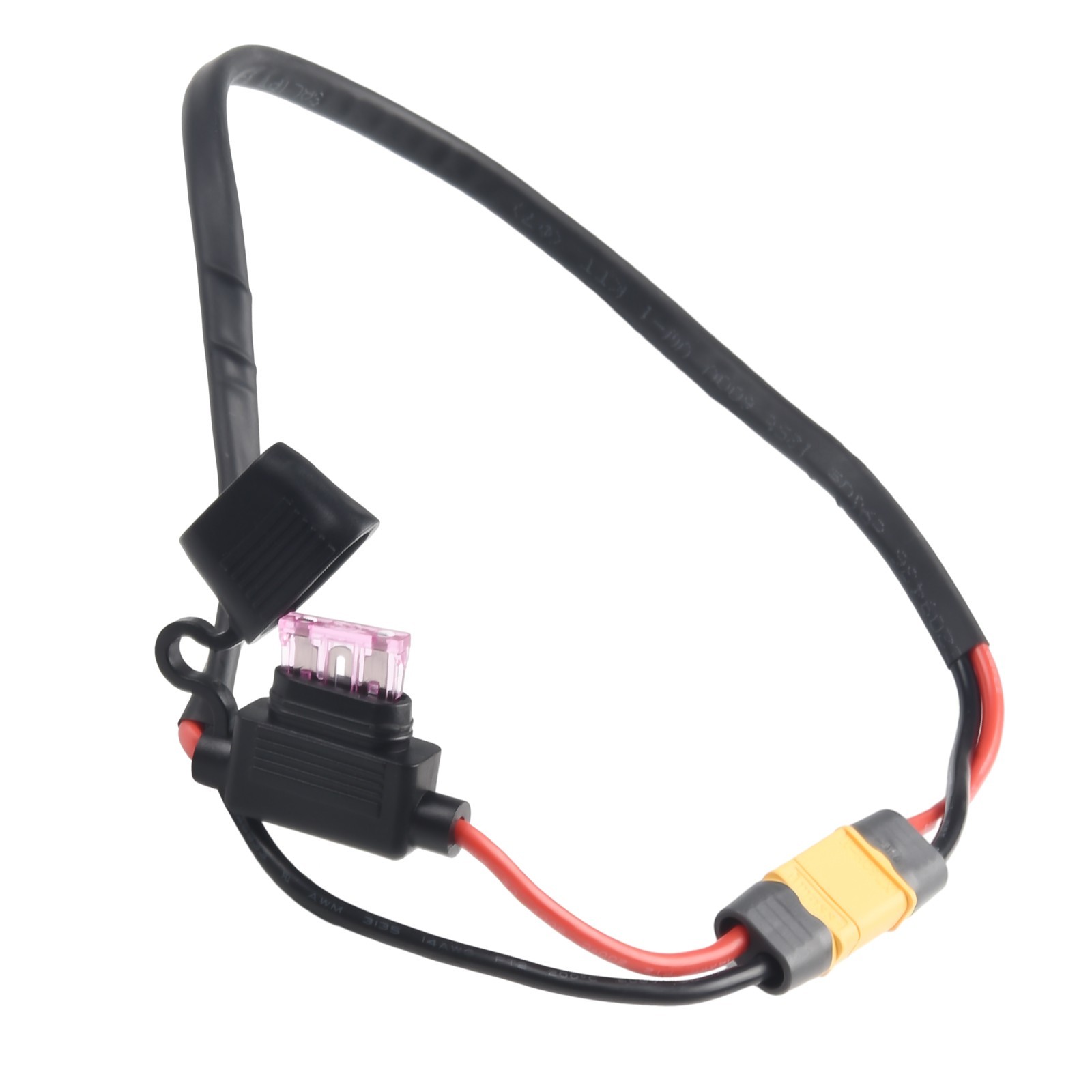 14awg Power Cord 50cm Discharge Wire Cable E-Bike Extension Lithium New