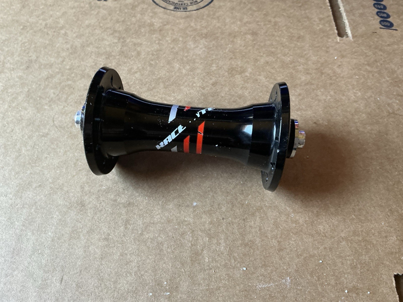 Bontrager Race Lite Front Hub 18H 100mm OLD/Rim Brake/Black/Road Bike Alloy