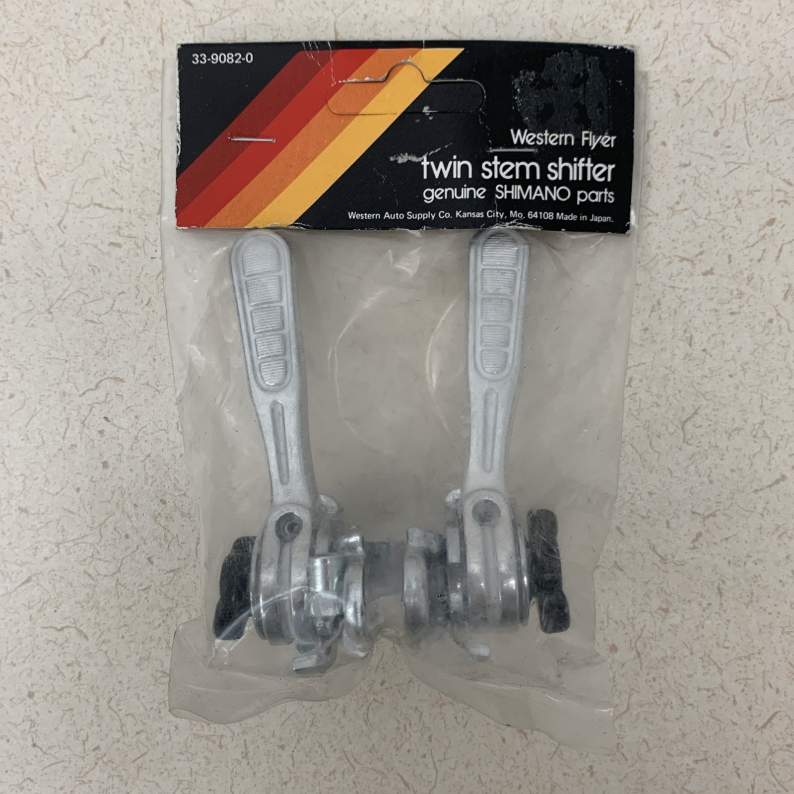 NEW Shimano Twin Stem Shifter Road Bike Friction Shifter Stem Clamp-On Vintage