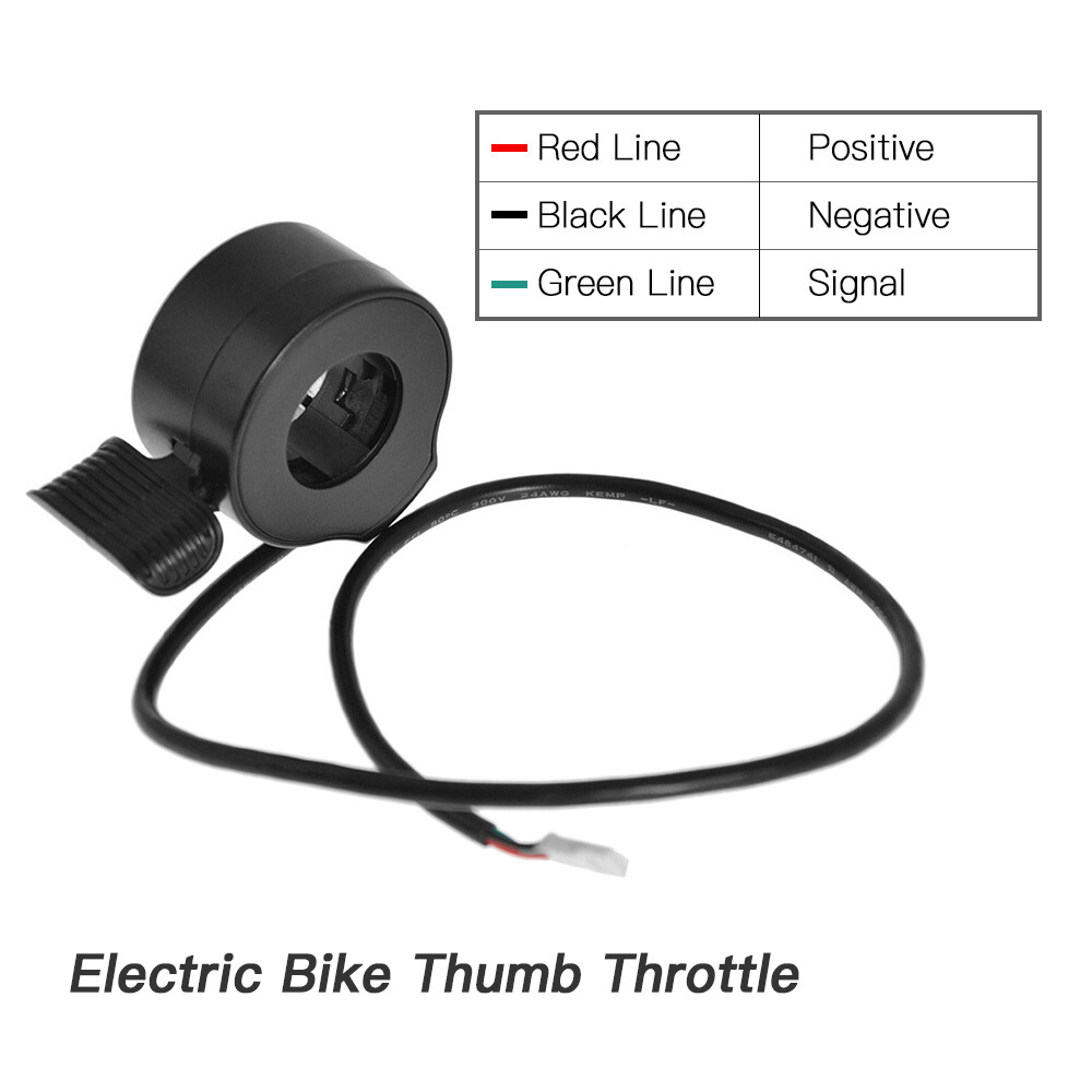 Electric Bike Thumb Throttle Universal E-bike Thumb Throttle Accelerator T4B1