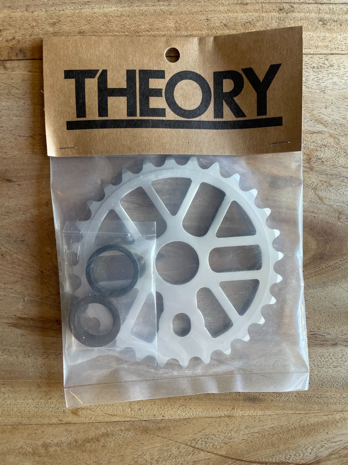 THEORY VERIFY BMX SPROCKET – 28T – CHAINRING – SILVER
