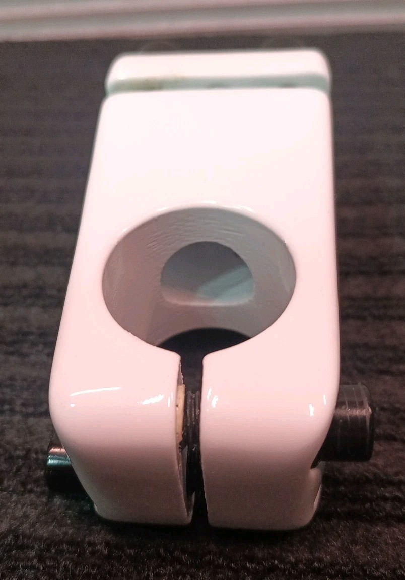 DK BMX Stem 1 1/8 Threadless Old School BMX Neck White