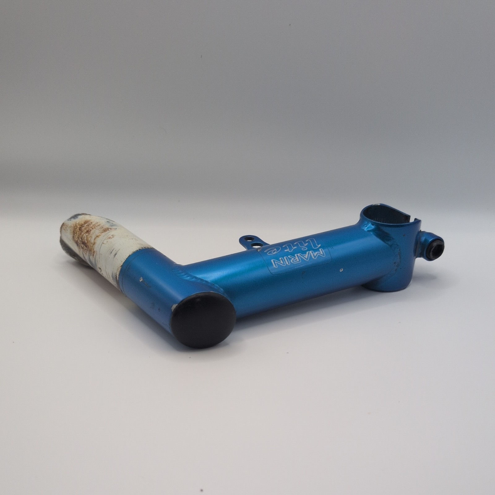 Vintage BLUE Marin Lite Quill Stem 1 1/8 in 25.4 mm 110mm 90s MTB Anodized Cool
