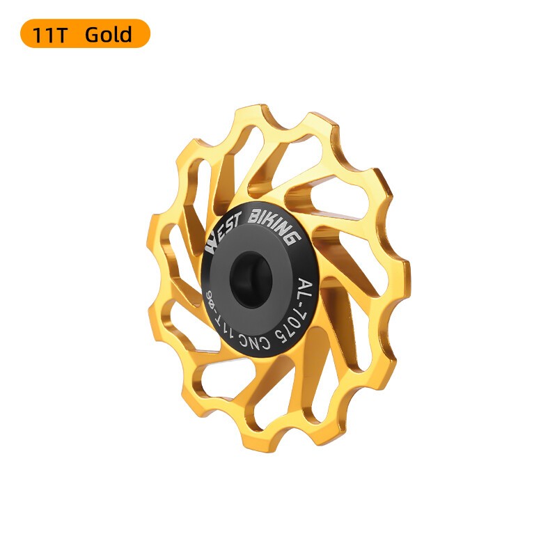 WEST BIKING Ceramic Rear Derailleur Pulley Bicycle 11T/13T Tension Pulley