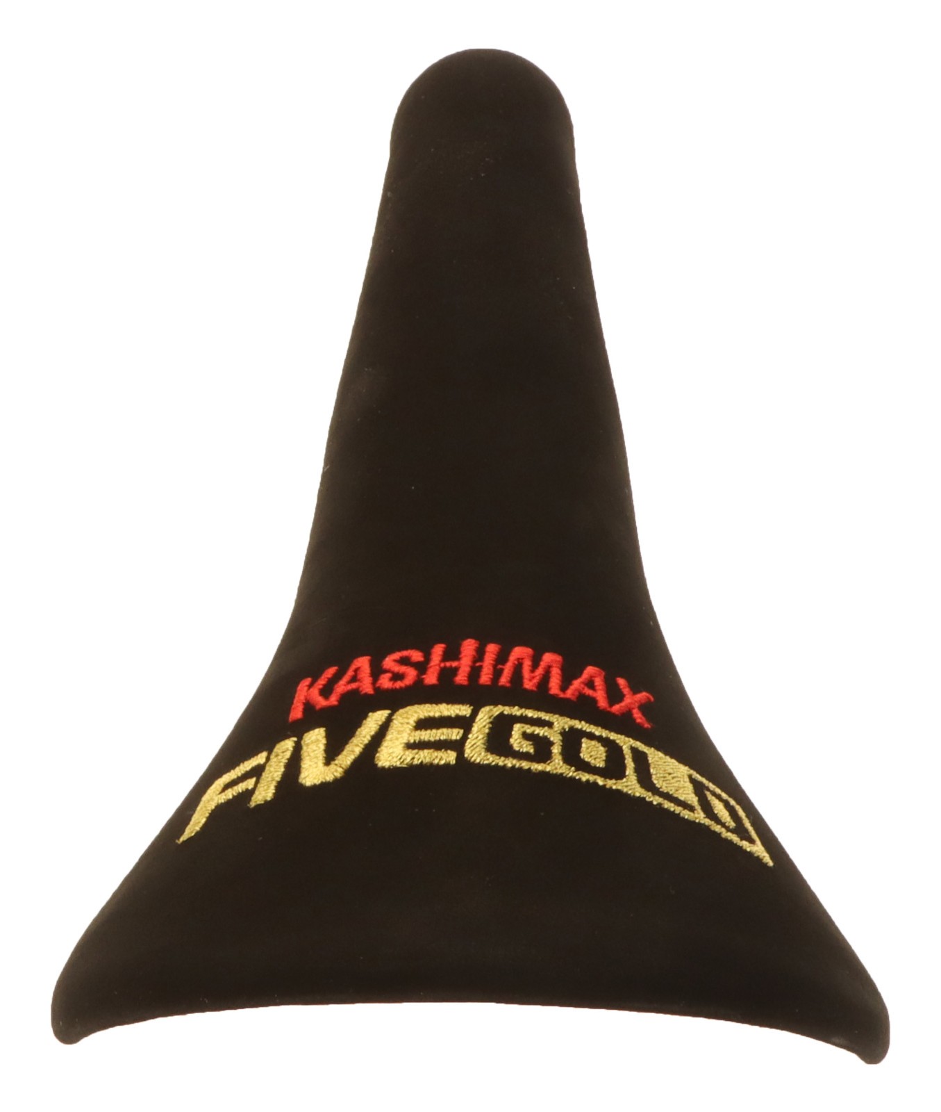Kashimax Five Gold 8PE Saddle NJS 30mm Rails Black Suede Leather /w Logo NEW NOS