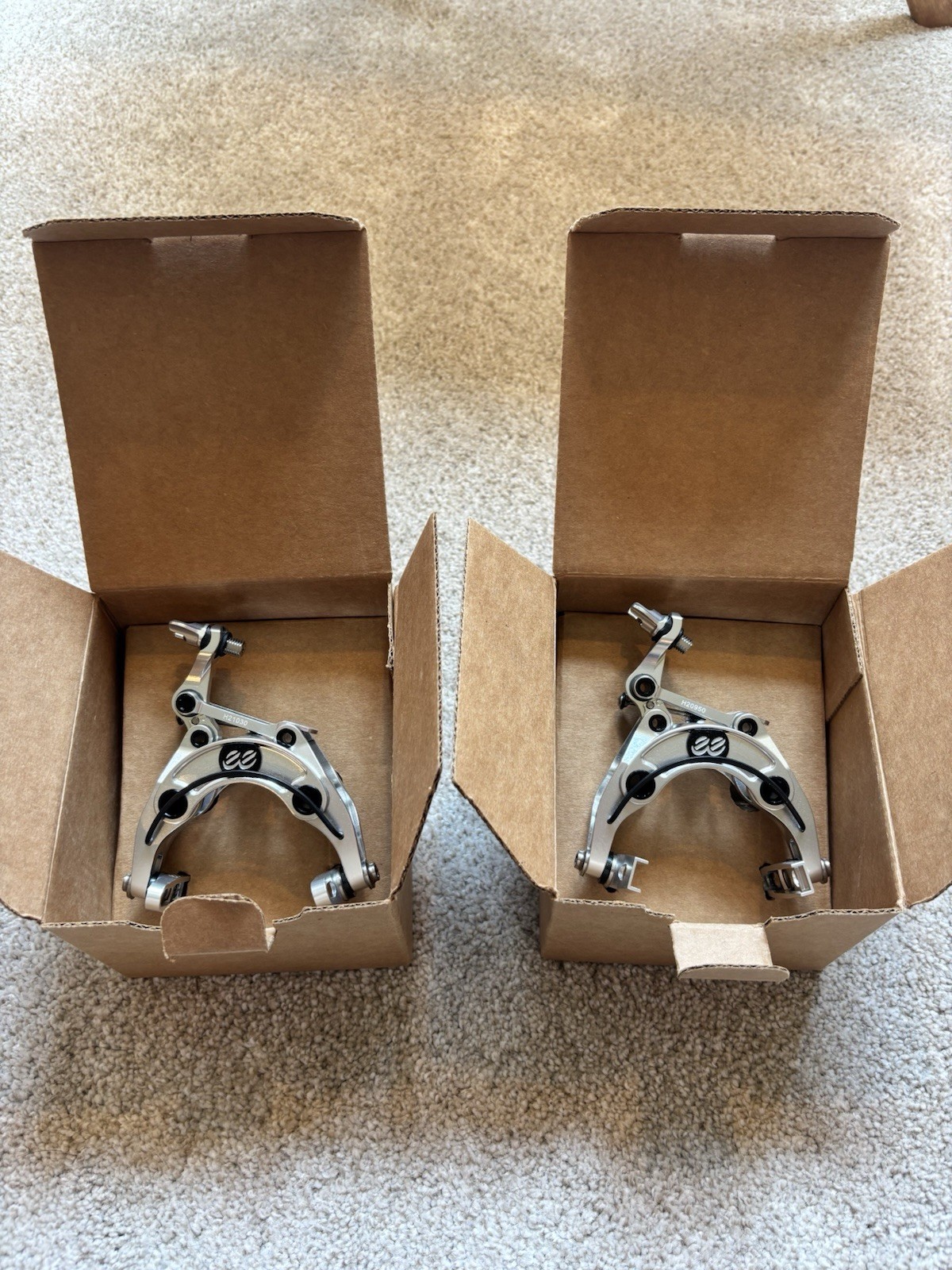 Cane Creek eeBrakes G4 Silver Set Front Rear Ultralight Rim Brake Calipers New