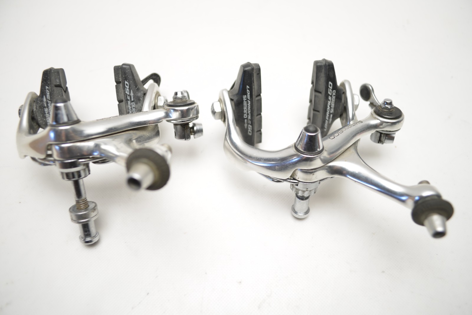 SHIMANO 600EX BR-6208 BICYCLE QR RECESSED SIDEPULL BRAKE SET 52 MM CENTER