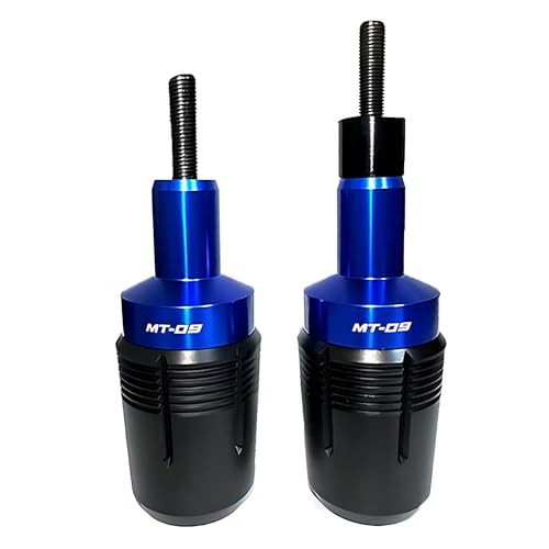 Blue CNC Frame Sliders Fit for Yamaha MT-09/MT-09 SP (2021-2025) & Tracer