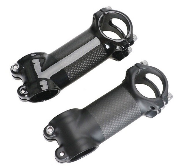 Aluminum Carbon 6/17° MTB Road Bike handlebar Stems Bicycle Stem 31.8*60-120mm
