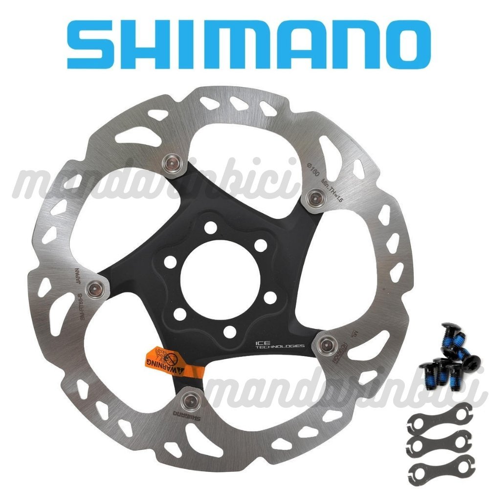 Shimano XT Brake Disc SM-RT86S IceTech 160 mm Rotor w/6 Bolts NEW