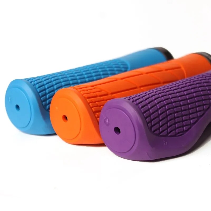 BUCKLOS Handlebar Grips Shock Absorption Ergonomic Lock-on Rubber Grip Anti-Slip
