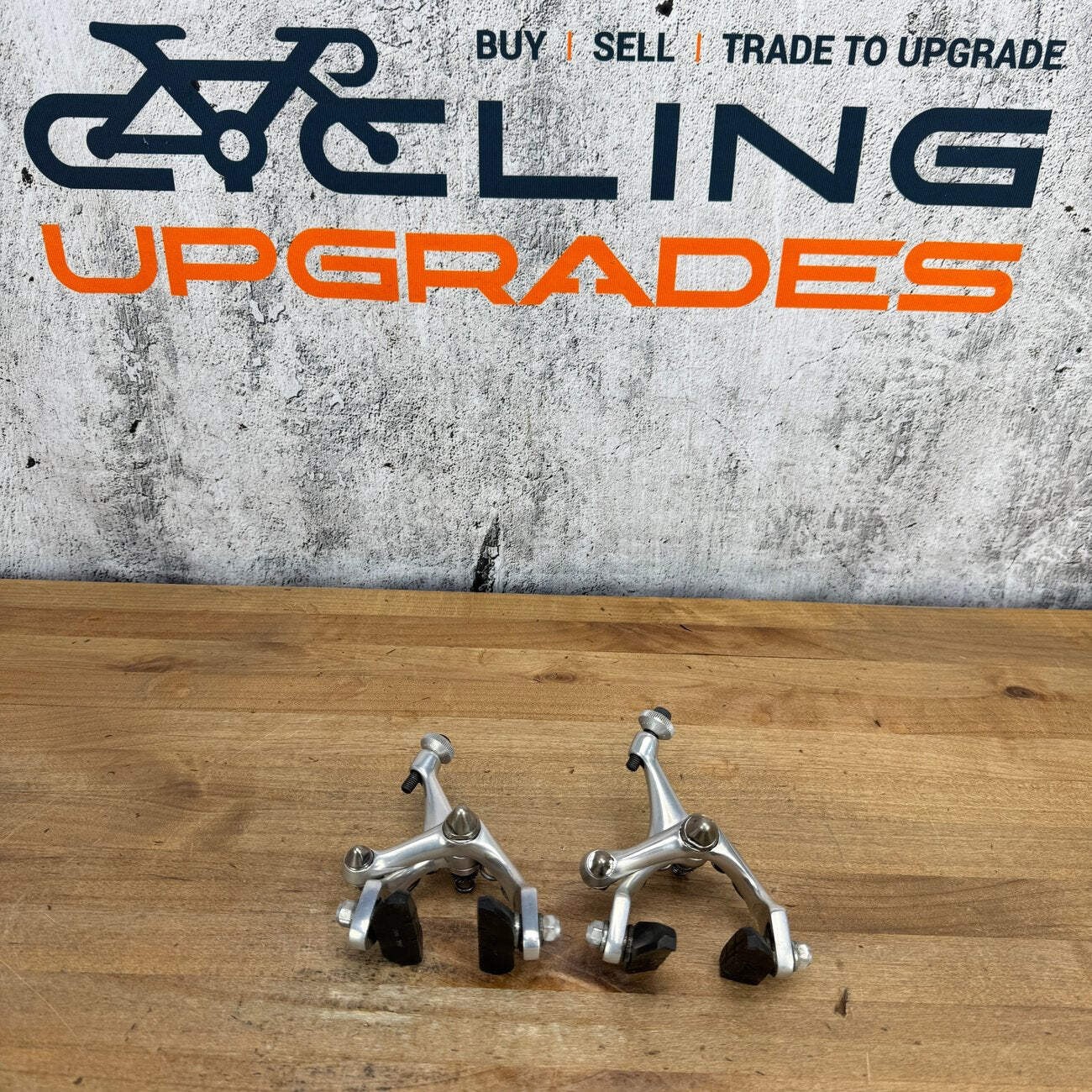 Campagnolo Athena D500 Center-Mount Brakeset Rim Brake Calipers w/ Ritchey Pads