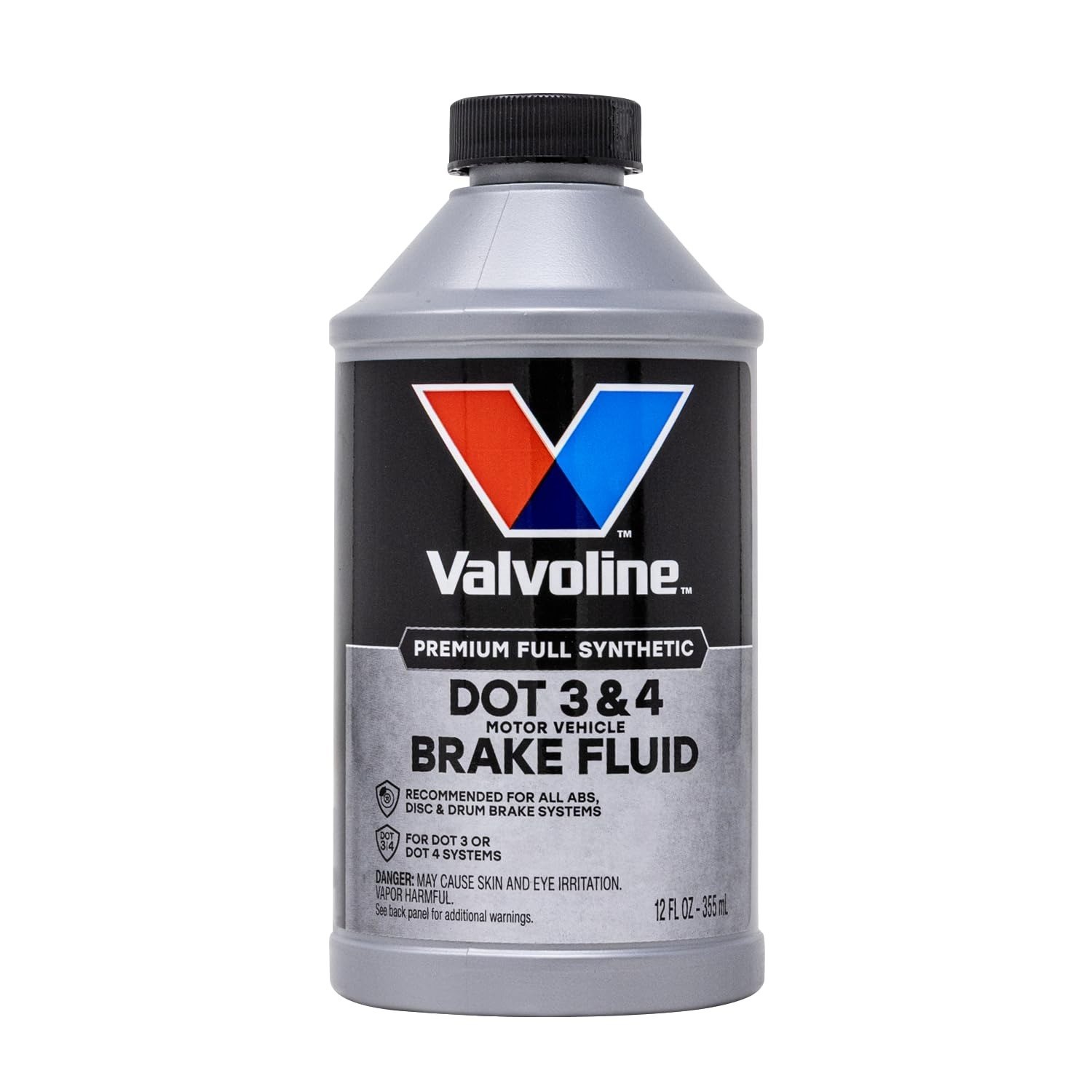Valvoline DOT 3 & 4 Synthetic Brake Fluid 12oz – High Boiling Point
