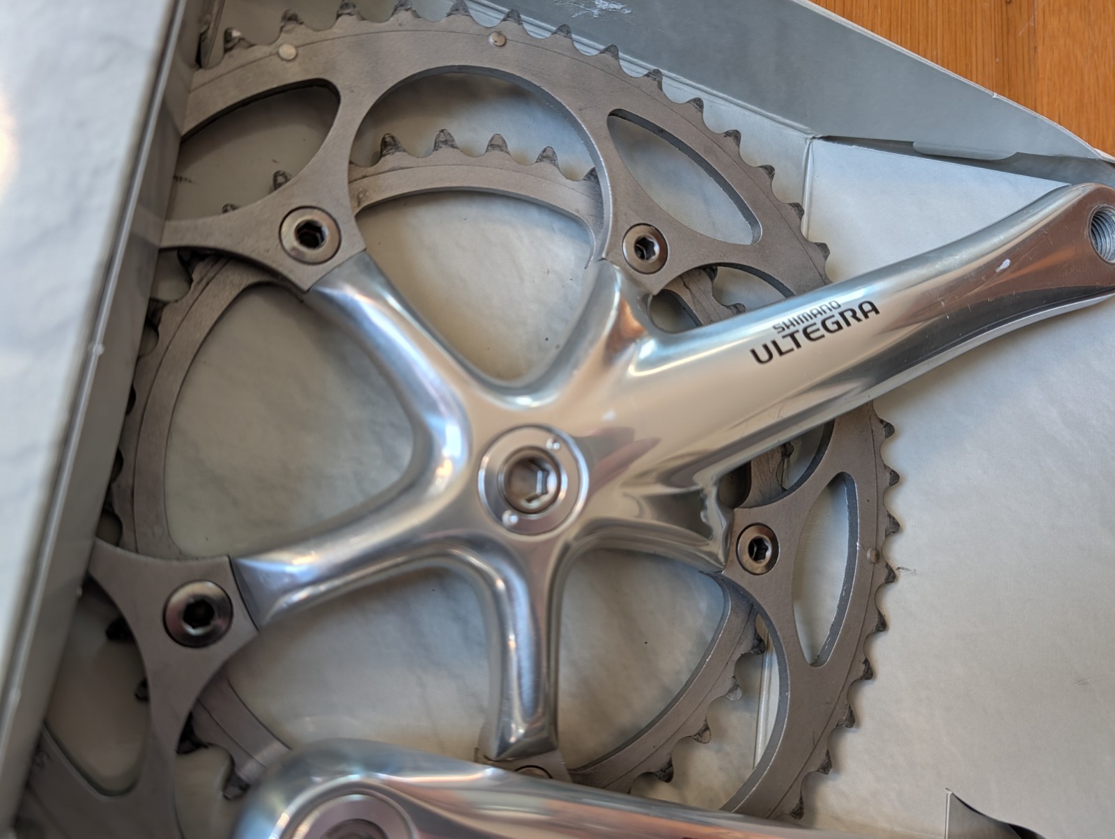 SHIMANO ULTEGRA 6503 Crankset 9 Speed 6500 ROAD BIKE, OCTALINK – 175mm – 53/39