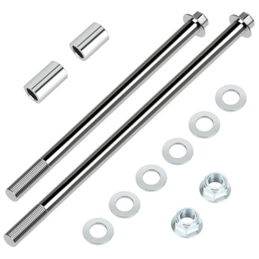 12mm 270mm Mini Bike Rear Axle Kit + 225mm Front Wheel Axle 270mm + 225mm