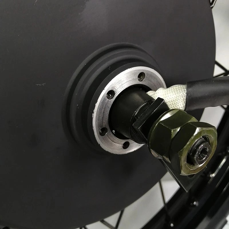 48V-72V 150A 5000W 17″ 19″ 21″Electric Motorcycle Rear Wheel Conversion Kit