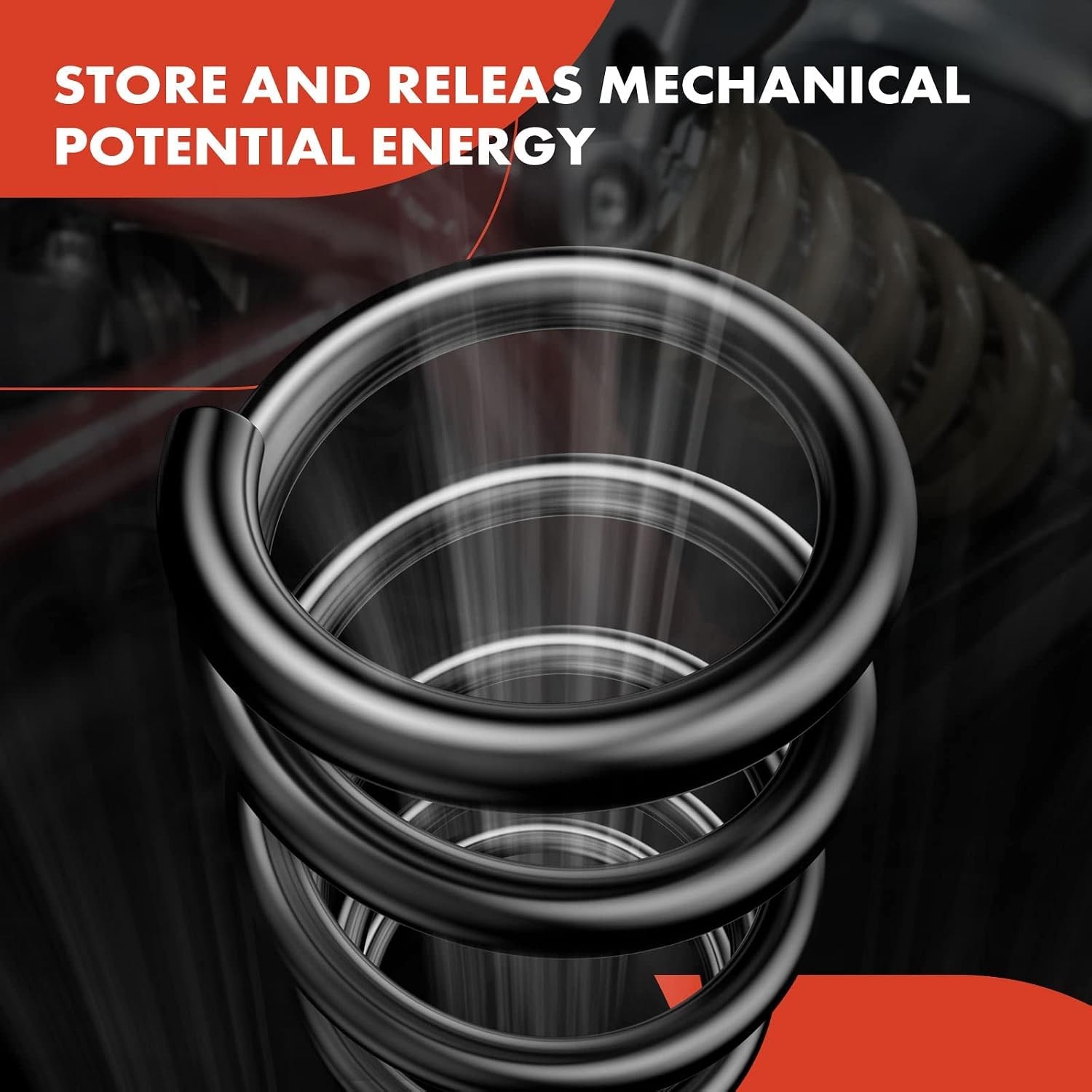 Chevrolet Buick Rear Coil Spring Set Compatible Suspension Replacement