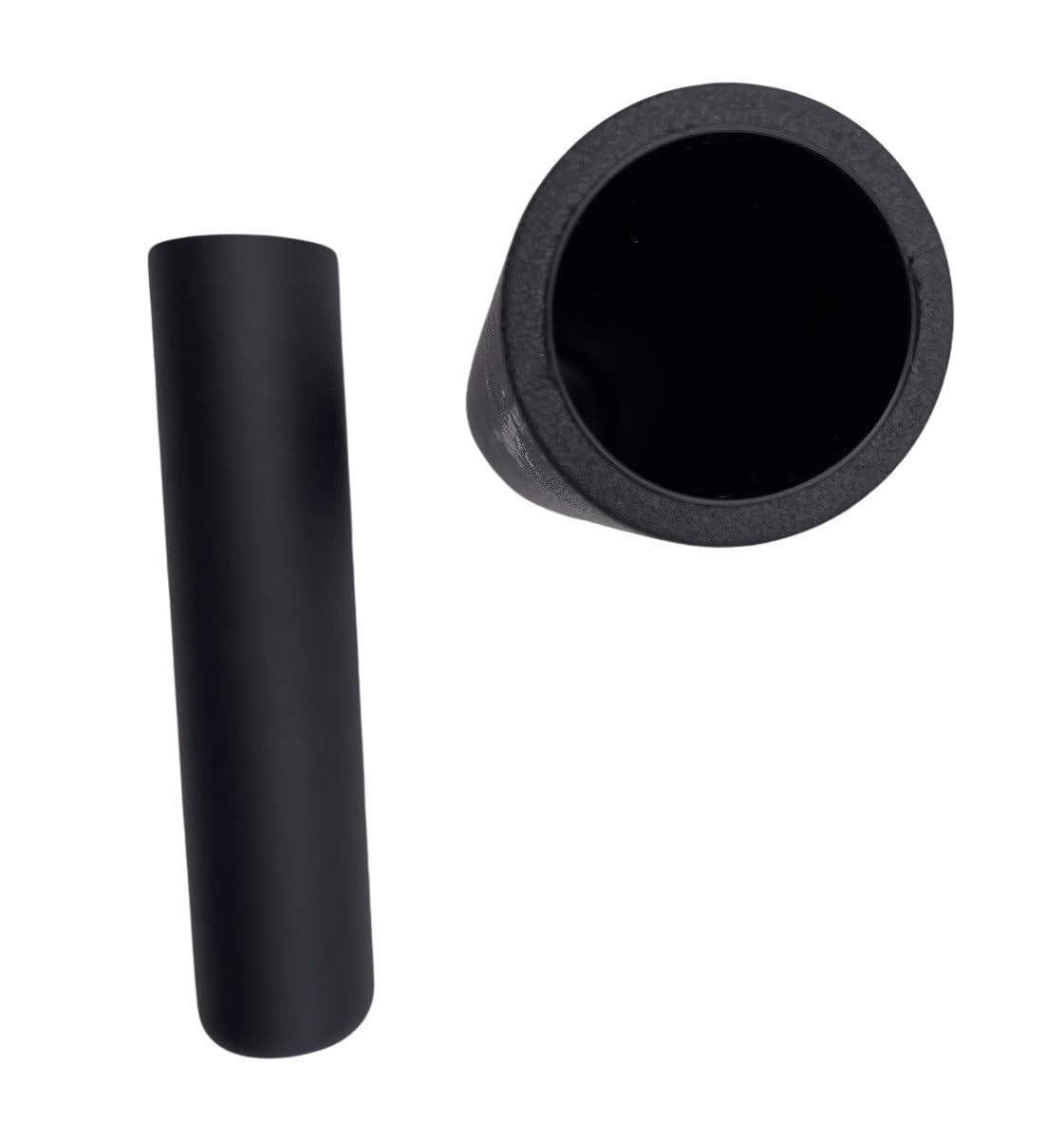 Comfort Axis Straight Grip for 1″ Bar – 1 Pair 1 Inch, Black