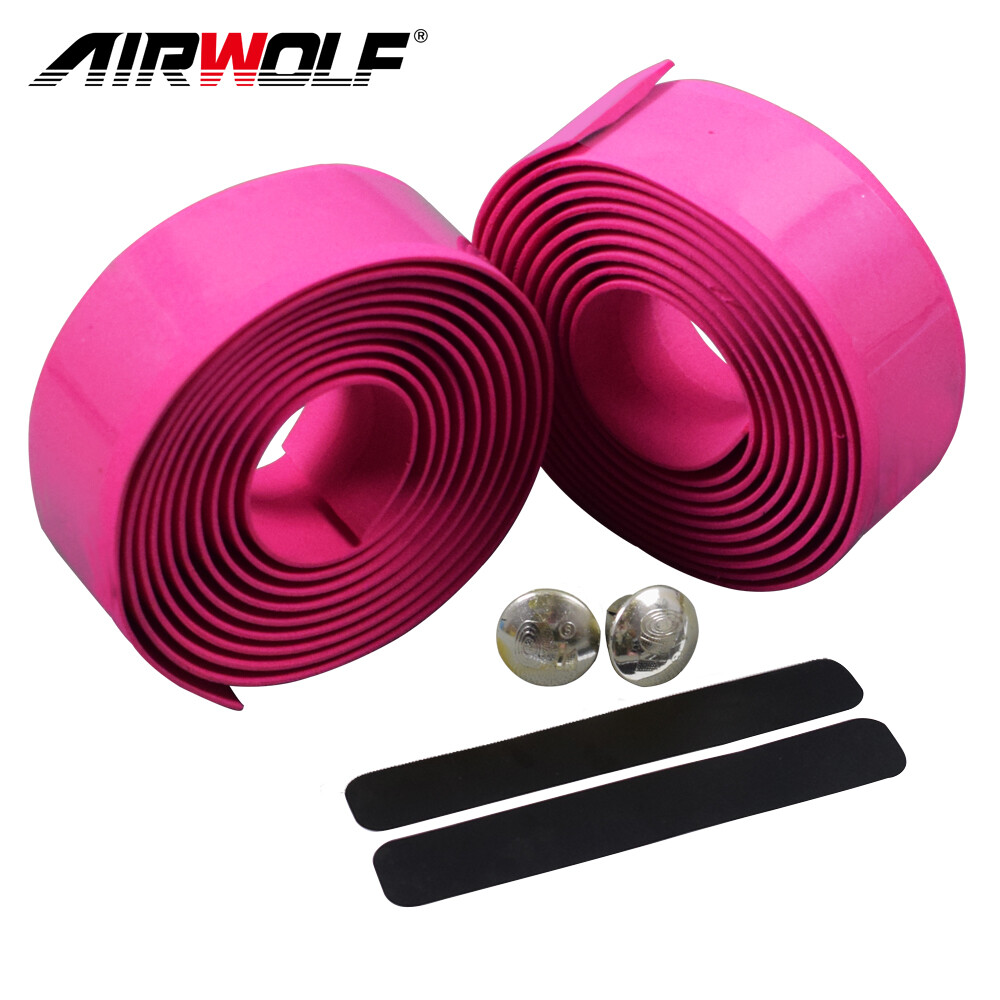 2 PCS Road Bike Handlebar Tape Bicycle Drop Bar Wrap Outdoor Sports Non-slip