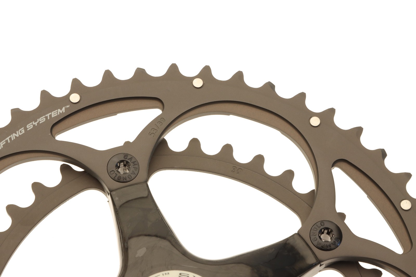 Campagnolo Chorus Carbon Crankset 53/39T 11 Speed 170mm 2011 NEW NOS