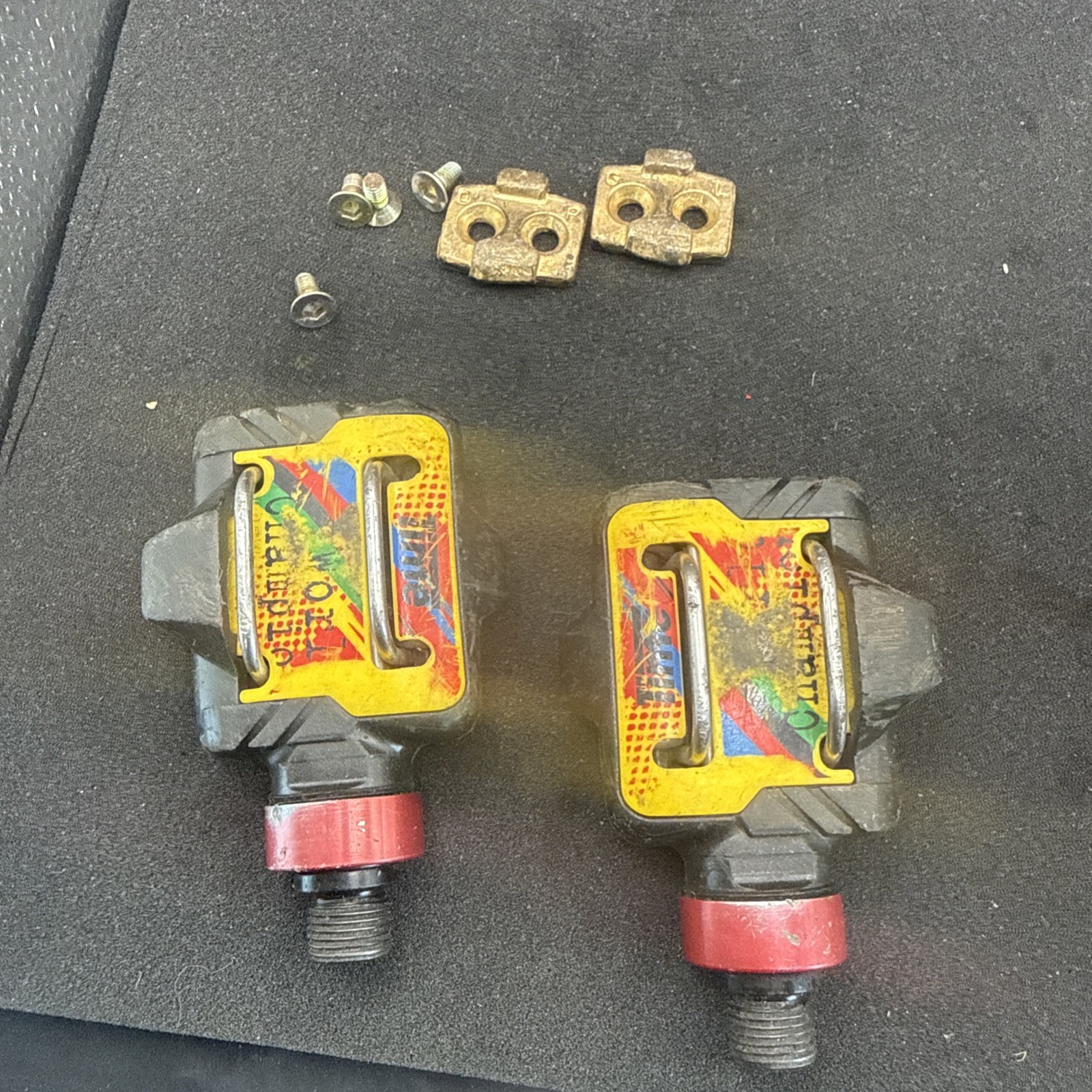 Time World Champion Atac Clipless Mtb Cycling Pedals (TW)-a)