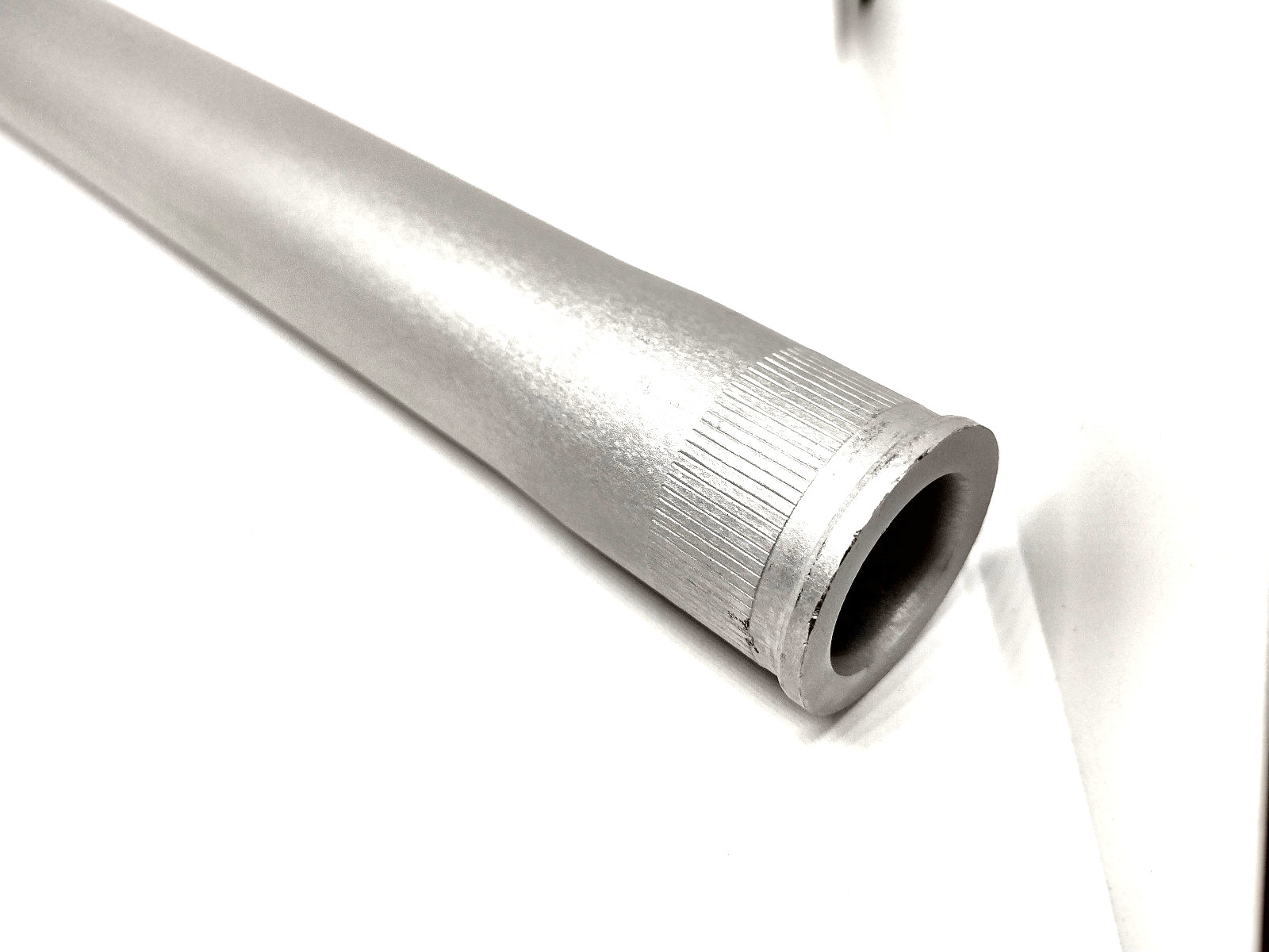 Silver Straigth Steer Tube 1-1/8 For Fox and Rockshox Suspension Forks