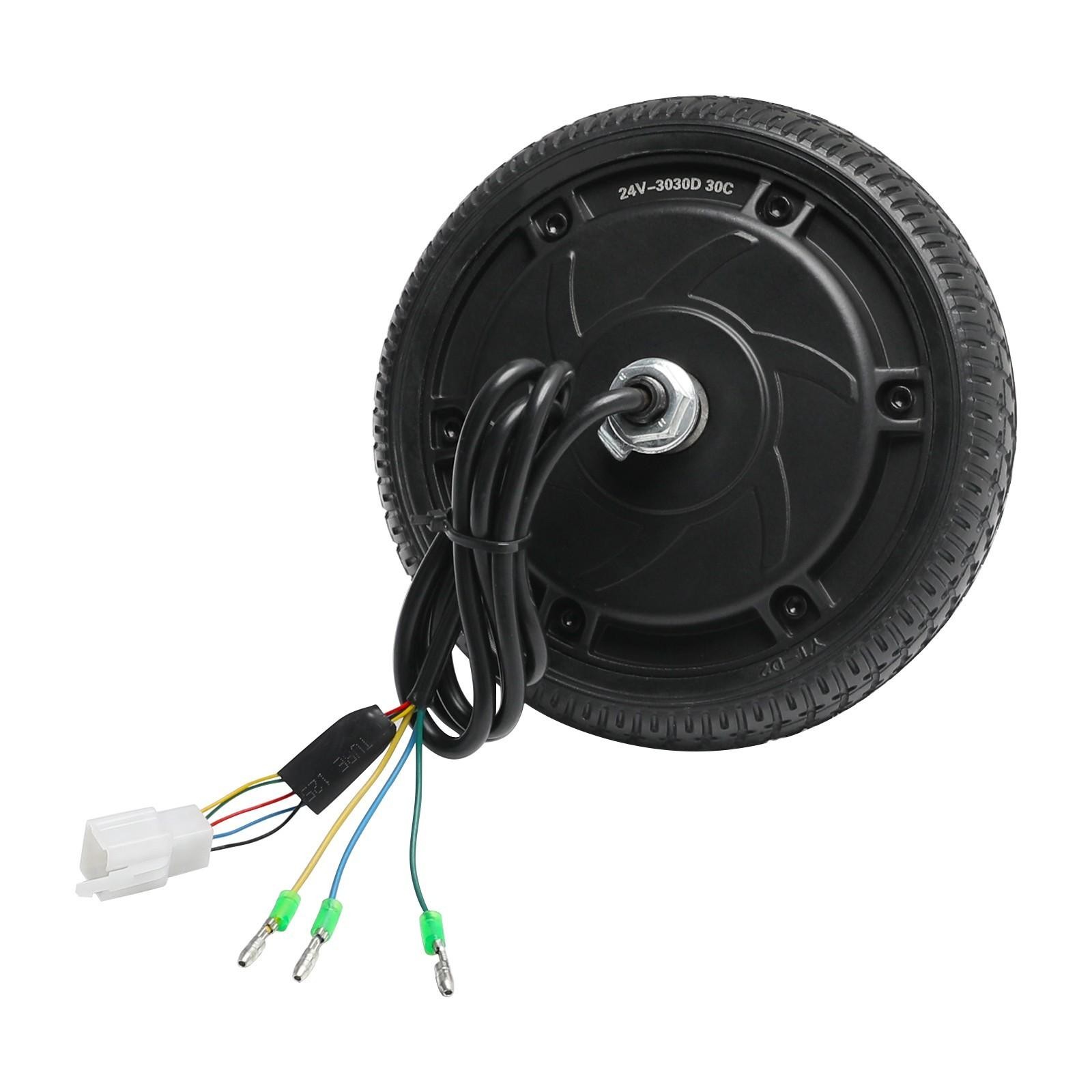 Electric Bike Hub Motor Kit 24V 250W Brushless Motor 6.5″Wheel Wheelbarrow EBike