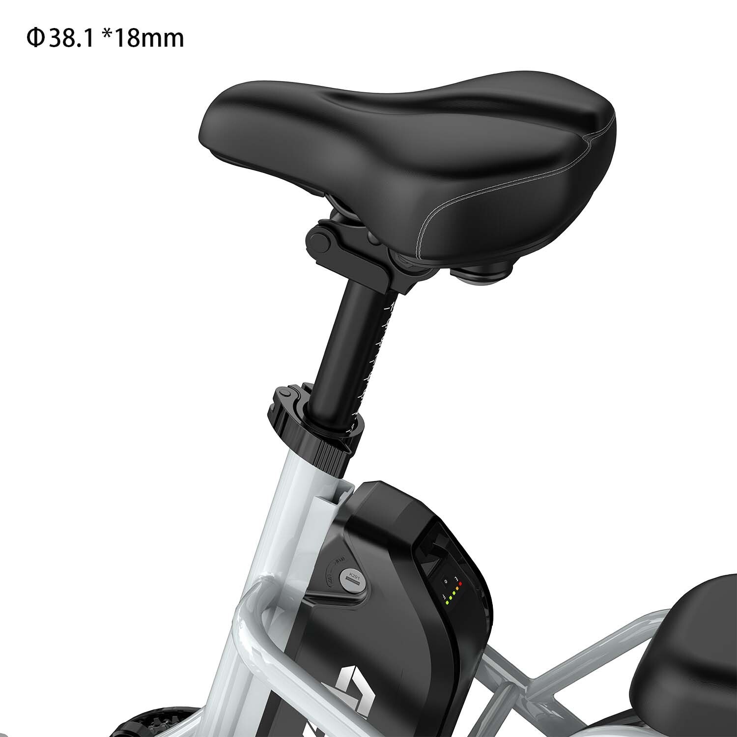 Electric Bike Seat Post Clamp only fit for Hikeep COCO E Bike Black