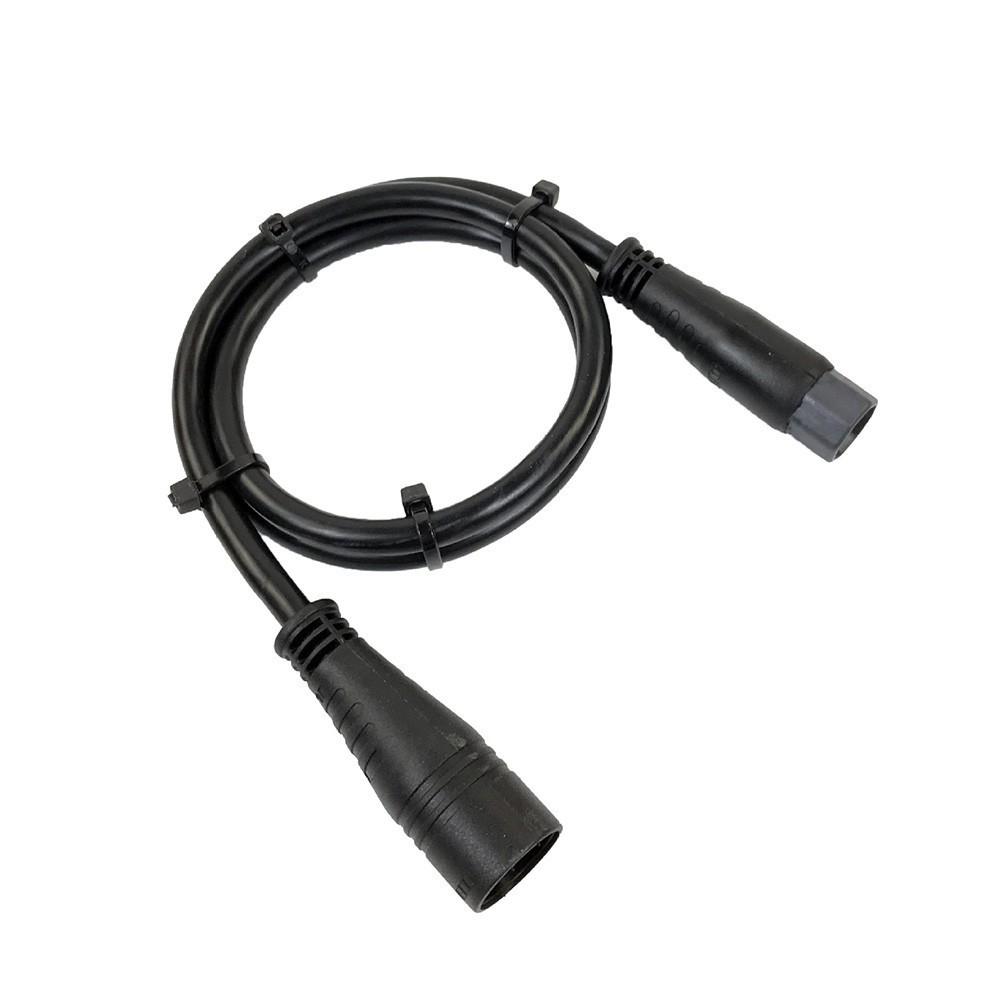 3 Pin Cable 60cm Cable Ebike Extension Motor Suitable Waterproof Portable