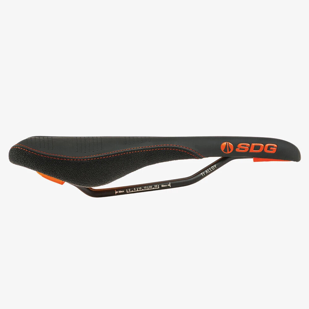 SDG Radar MTN 270x138mm Road MTB Bicycle Saddle Rail: Ti-Alloy or Cr-Mo