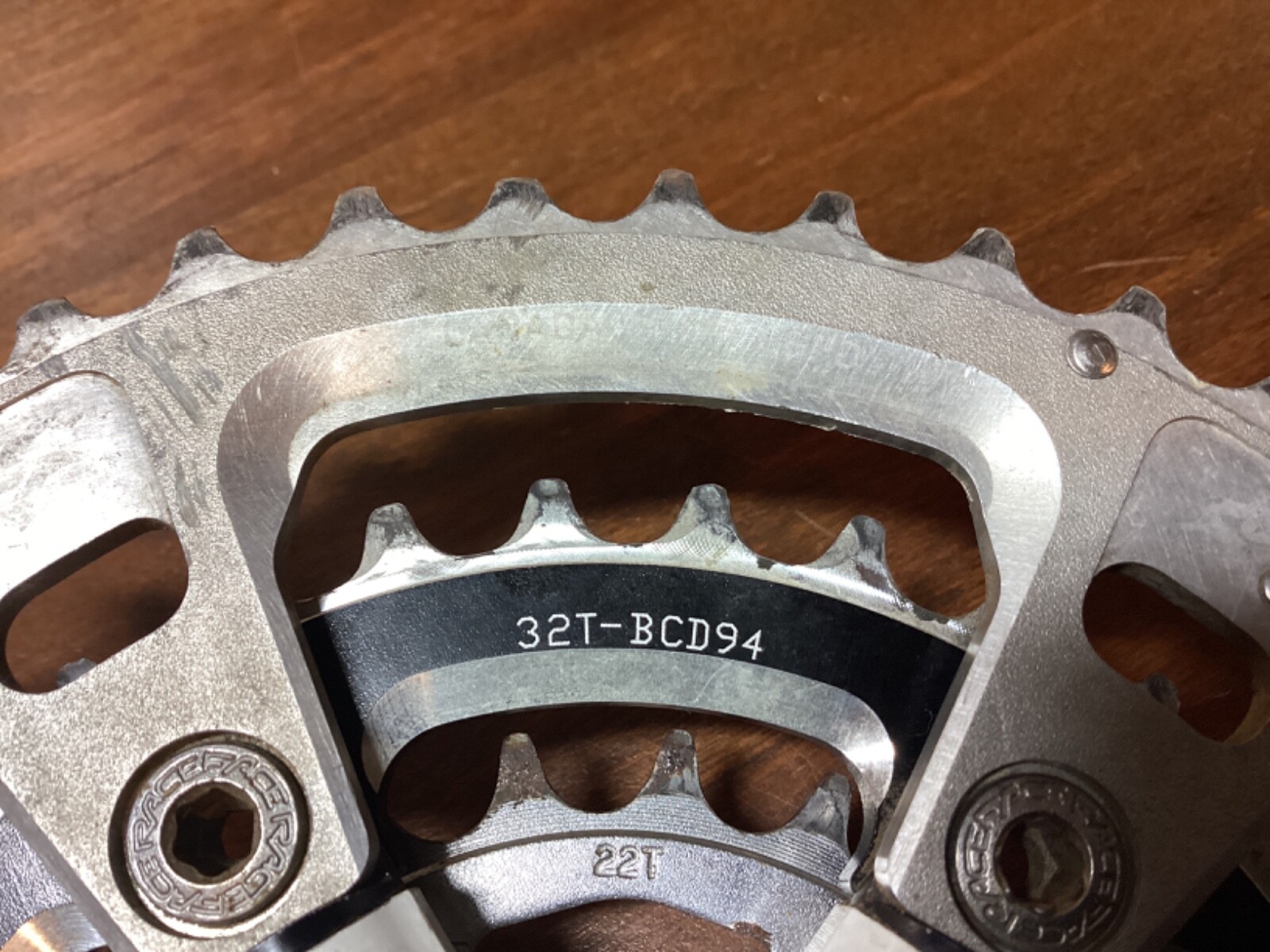 Raceface Turbine Carbon Crankset Canada 22/32/44 175mm Square Taper Merlin Ibis