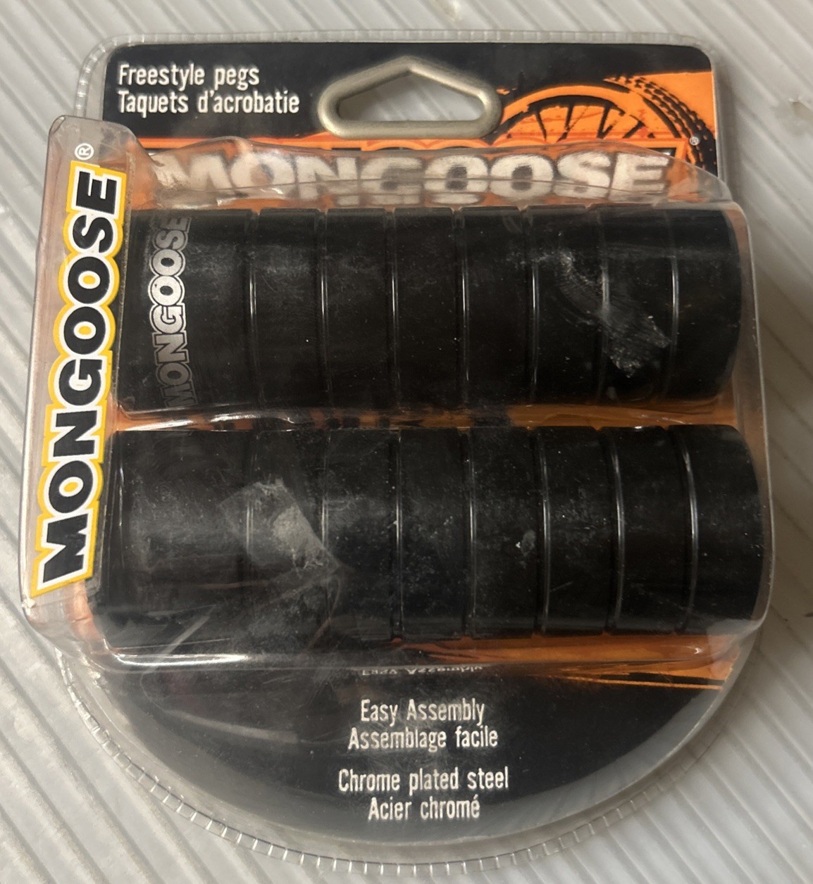Mongoose Freestyle Bicycle Pegs Model MG505