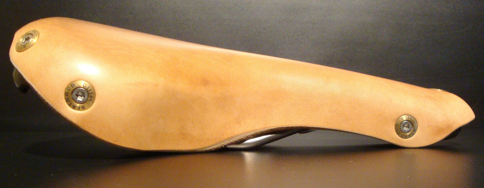 NEW GILLES BERTHOUD SADDLE SEAT ARAVIS NATURAL MADE IN FRANCE IDEALE BROOKS