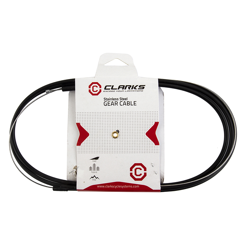 CLARKS UNIVERSAL BICYCLE SHIFTER GEAR CABLE KIT INNER WIRE W/HOUSING & FERRULES