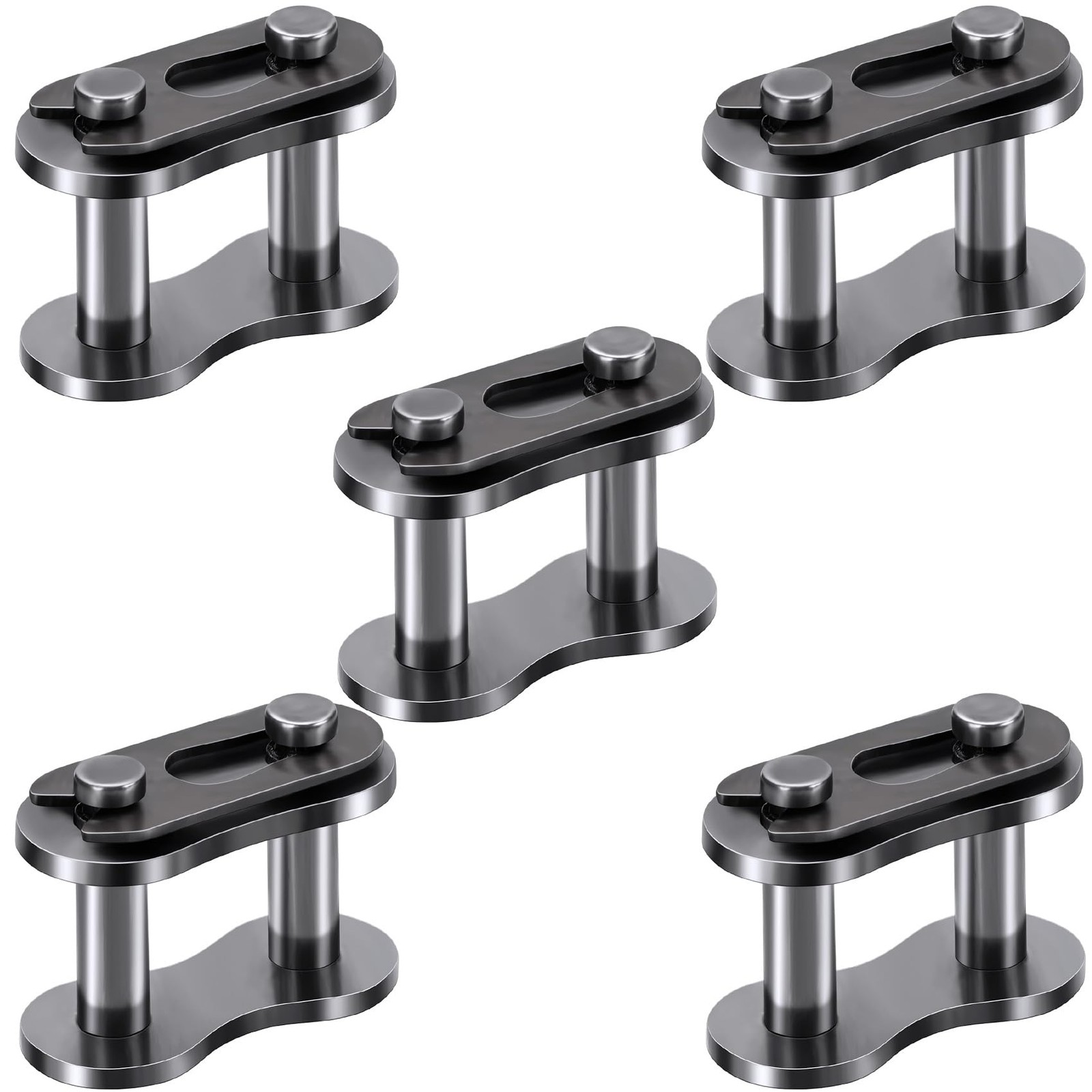 5pcs #40 Roller Chain Connecting Links, Master Connector Link, Heavy Duty Man…