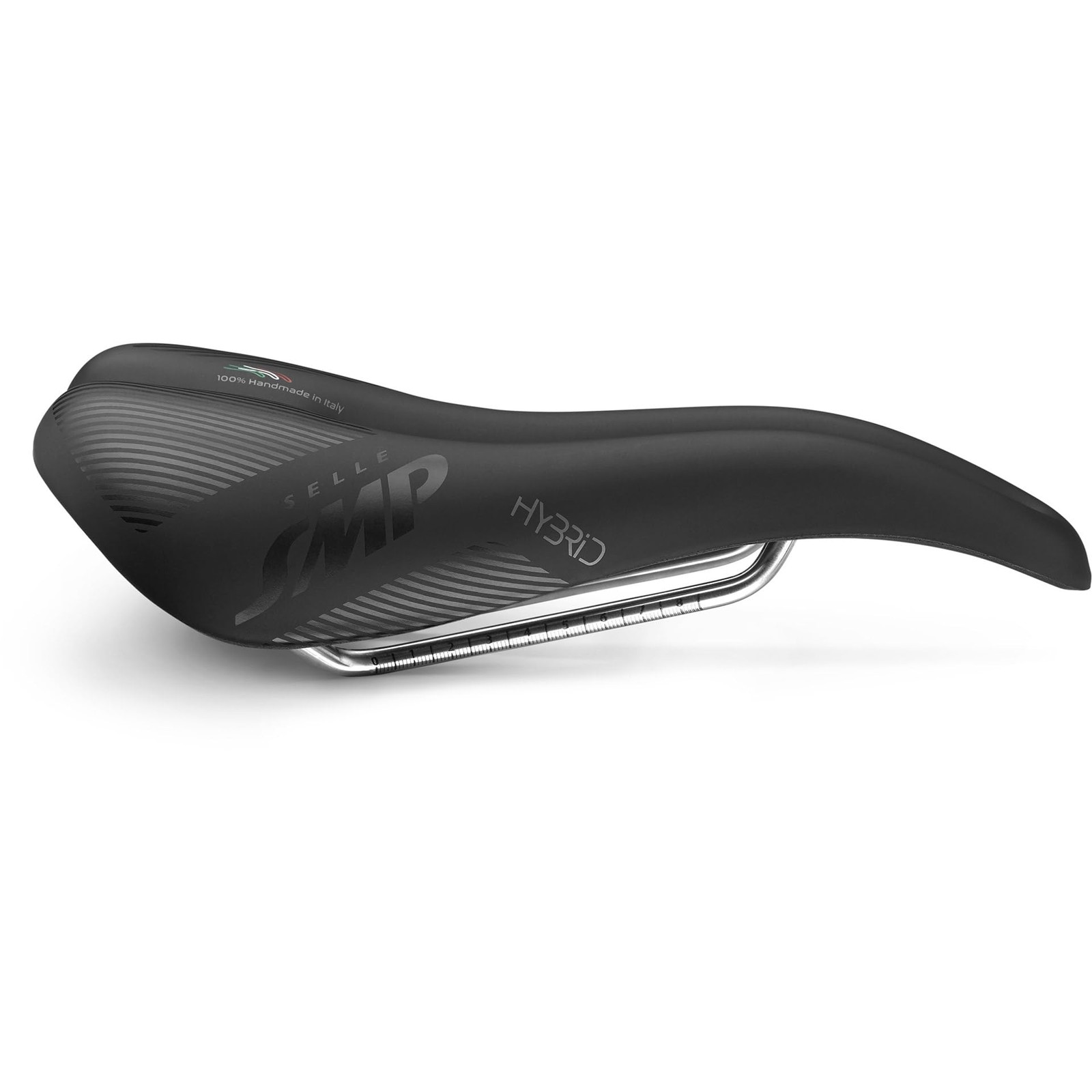 Selle SMP Hybrid Bike Saddle Matt Black 275x140mm Road MTB Comfort Seat