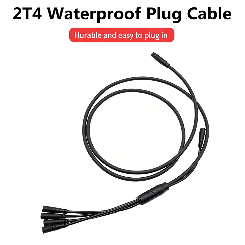 150cm 2T4 Waterproof Cable for Display Controller Brake Throttle Converter AAU