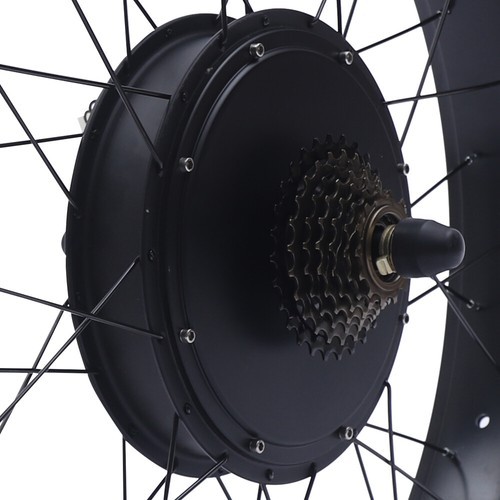 26″ Rear Hub Motor LCD E-Bike Electric Bicycle Conversion Kit Fat Tire 48V 1500W